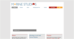 Desktop Screenshot of marinestudios.co.uk
